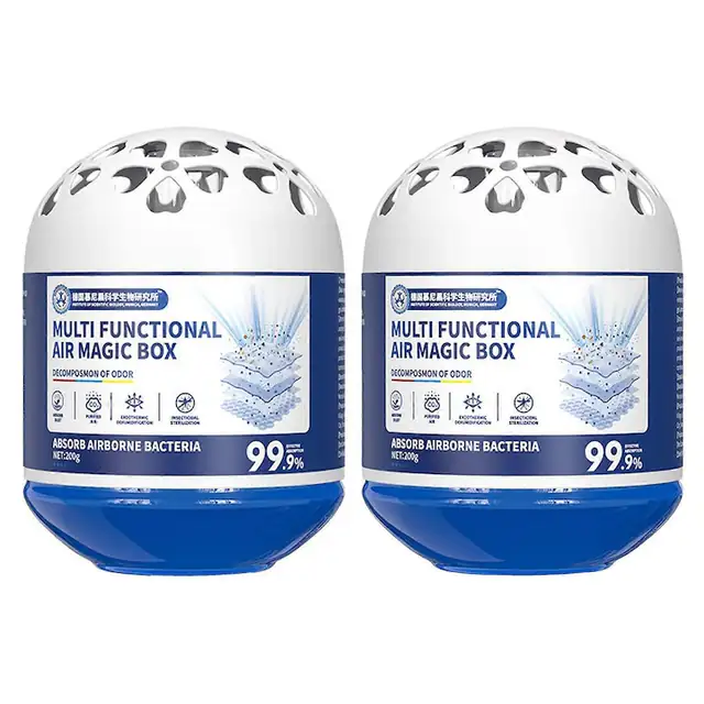 Cutie purificare aer multifunctionala, 200g, fara zgomot, set 2 bucati