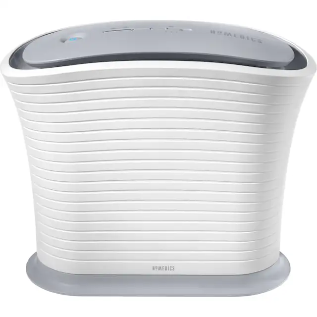 Purificator HomeMedics AP-15A-EU, CADR 124 m3/h, filtru HEPA lavabil, recomandat pana la 11 m2