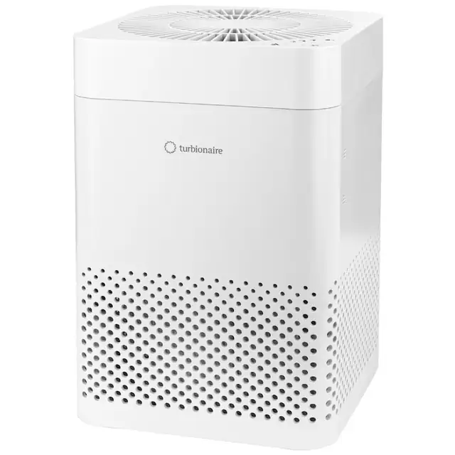 Purificator de aer Turbionaire E20AT, Eficienta 99.97% pana la 0.3 microni si PM 2.5, Filtru multiplu T-Performance cu True HEPA 13 si Carbon Activ, Avertizare inlocuire filtru, Control digital