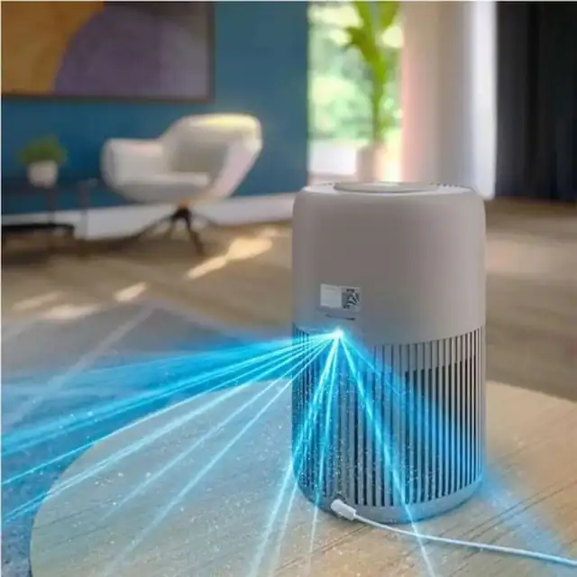 Purificator de aer Philips PureProtect Mini AC0921/14, 250 m3/h, 65 m2, filtru NanoProtect HEPA, compact