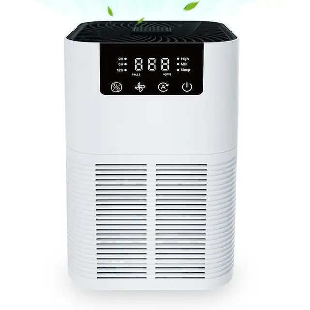 Purificator de aer JESWO, filtru HEPA, aromaterapie, 3 moduri de temporizare, alb, pentru incaperi pana la 40 m²