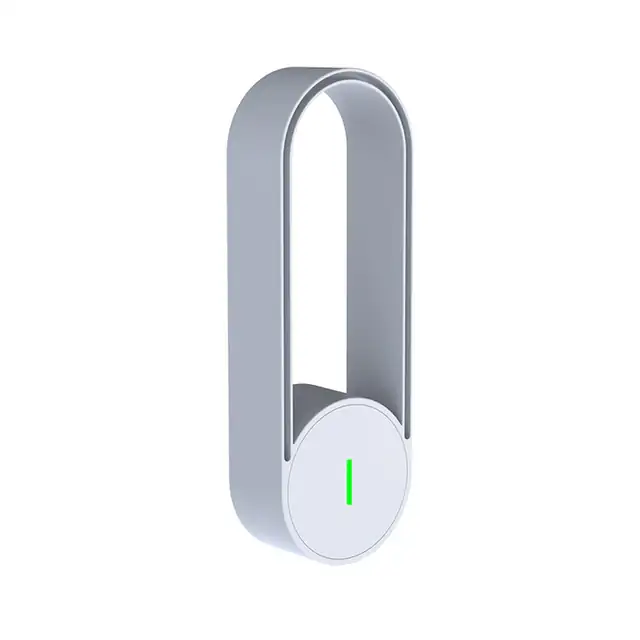 Negative Ion Air Purifier, BOMSTOM, Mini USB Negative Ion Generator, Suitable for bedrooms, offices, kitchens, pet rooms, bathrooms, 38 x 30 x 113 mm, White