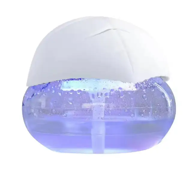 Purificator de aer cu apa, 7 LED-uri colorate, alb, 220-230V