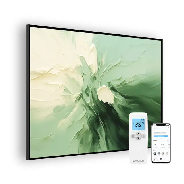 Panou radiant NovoSun ART 450W - Tulip cu Termostat Smart WiFi
