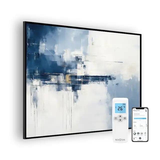 Panou radiant NovoSun ART 900W - Sail cu Termostat Smart WiFi