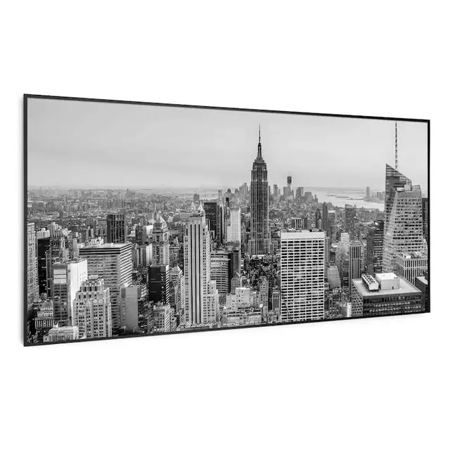 Klarstein, Wonderwall Air Art Smart, Radiator Cu Infrarosu, New York City, 120 X 60 Cm, 700 W