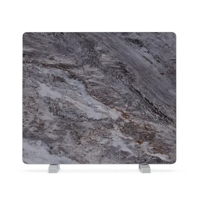 Klarstein, Panou Infrarosu Marmoheat, 420 W, 6 - 12 M², Design Marmura, 70 Cm X 63 Cm