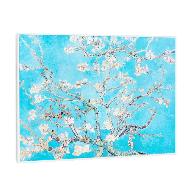 Klarstein, Wonderwall Air Art Smart, Incalzitor Cu Infrarosu, 80 X 60 Cm, 500 W, Aplicatie, Flori