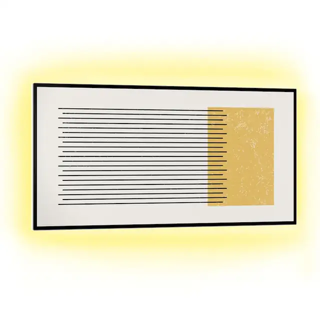 Incalzitor Inteligent Klarstein Mojave1000, 2 in 1, Convector cu Infrarosu, 120x60cm, 1000W, RGB