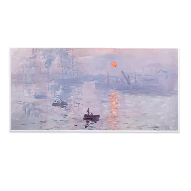Panou de încălzire cu infraroșu Klarstein Wonderwall Air Art Smart, 120x60cm, 700W, control aplicație, design abstract