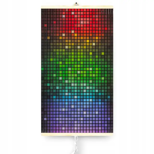 Incalzitor pe infrarosu Trio EO400 model 4 (70152) panou flexibil 430W, folie din fibra de carbon, montaj pe perete, Multicolor, 100x57 cm