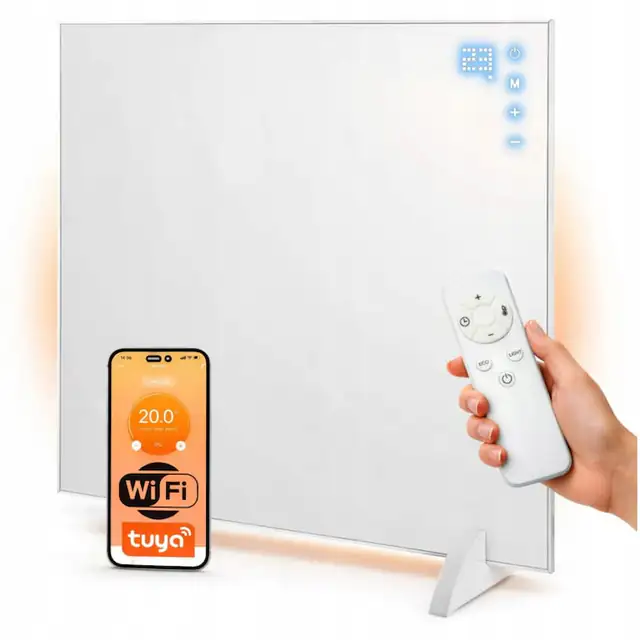 Panou incalzire infrarosu ZLARO 360W Wi-Fi LED 60x60cm