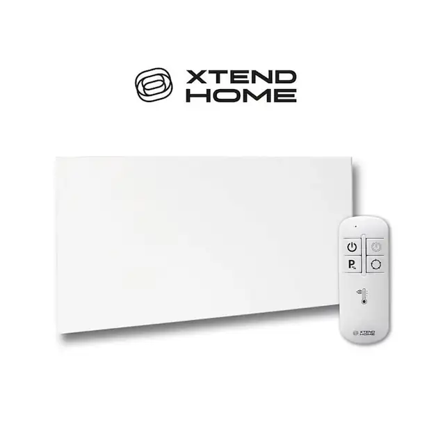 Panou radiant infrarosu Xtend Home 420W alb 700x595x47mm Wi-Fi