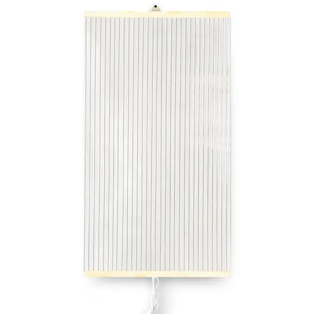 Panou radiant infrarosu Trio model Transparent/Futurism, 430W, 0,9kg, termostat 2 trepte, 100cm x 60cm