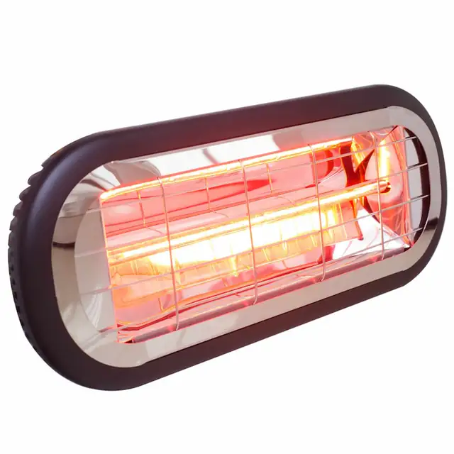 Incalzitor infrarosu cu halogen, material aluminiu si inox, putere 2000 W, grad de protectie IP65, dimensiuni 460 x 190 x 75 mm