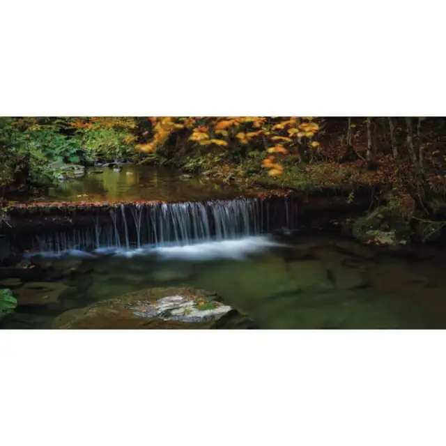 Panou radiant infrarosu DRAGUS, imprimat imagine Cascada 125x60cm, 900W-700W, 10kg, 25-40 mc