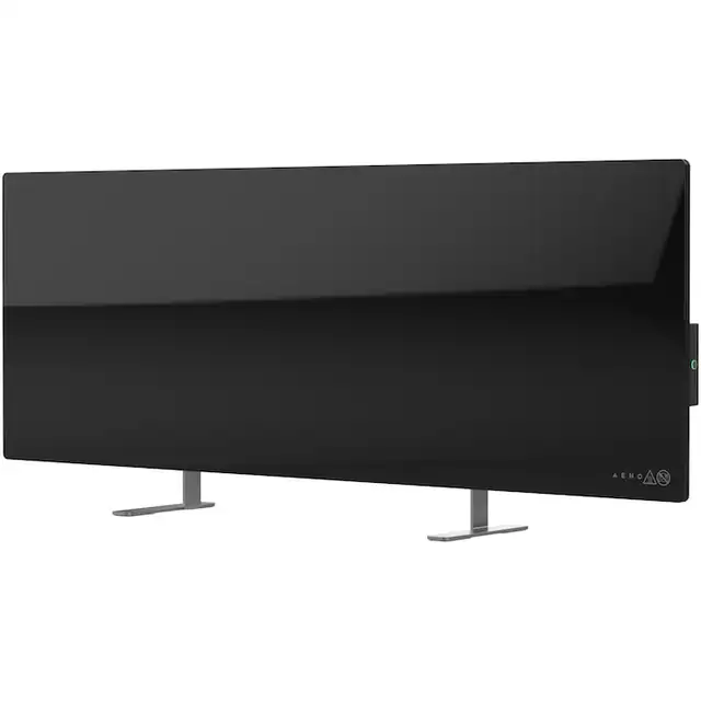 Convector electric de podea/perete AENO AGH0002S, 700 W, Wi-Fi, Infrarosu, Negru