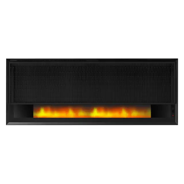 Panou Radiant Smart cu Aspect Semineu, flacara LED - Termostat, 2100W