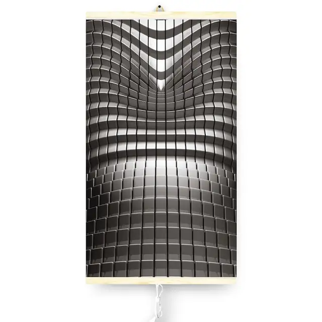 Panou radiant cu infrarosu Warmcoin, modelul Abstractie, 420 W, 230V