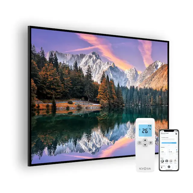 Panou radiant NovoSun ART 900W - Mountain cu Termostat WiFi