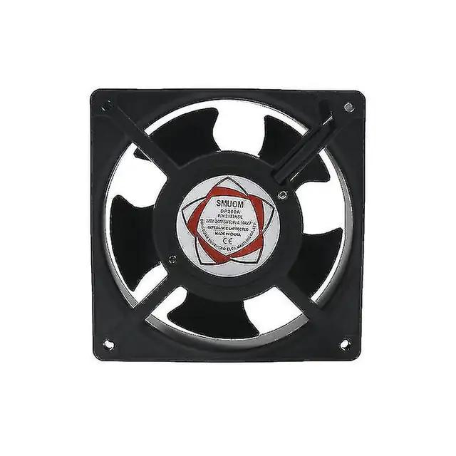 Ventilator axial de inalta temperatura 120x120x38mm, 220V, 23W, pentru semineu, functie de economisire a energiei, silentios