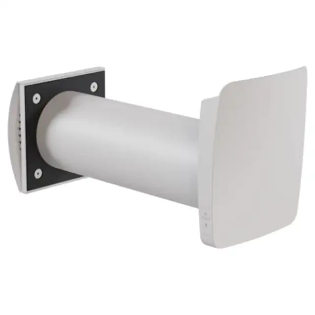 Sistem de ventilatie cu recuperare de caldura Kers+ 60, debit 60 m3/h, eficienta recuperare 94%, Wi-Fi Ready, Alb