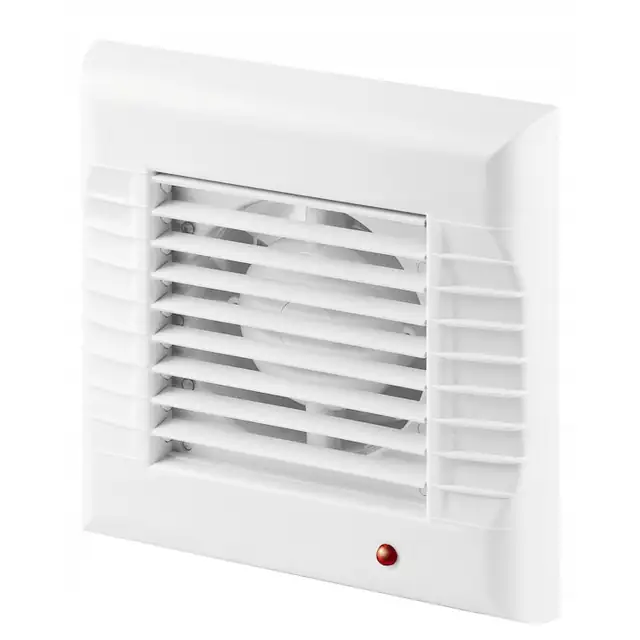 Ventilator de baie Awenta A-Matic WM100W, 100mm, 95m3/h, 16W, alb, cu intrerupator snur