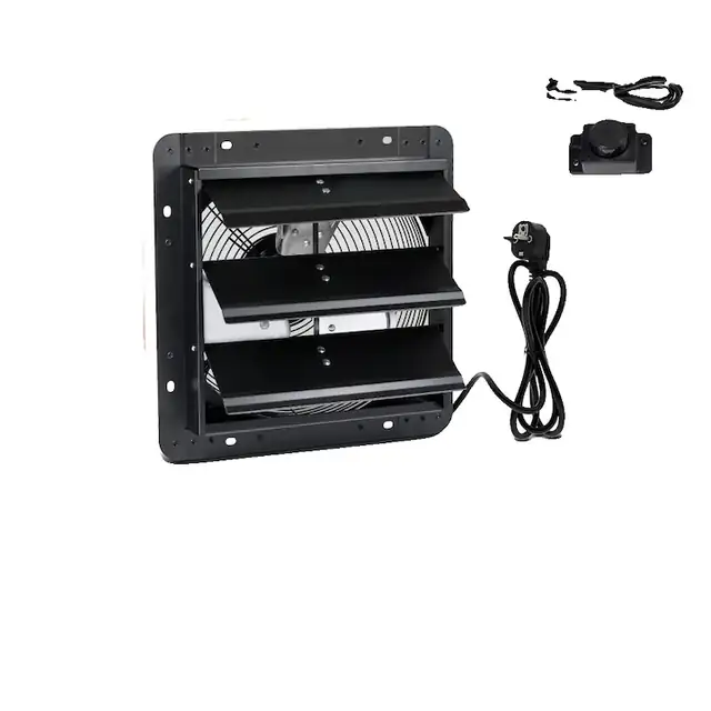 Ventilator de evacuare, LTD-BY300, viteza ajustabila, capacitate mare de aer, 38x38x19cm