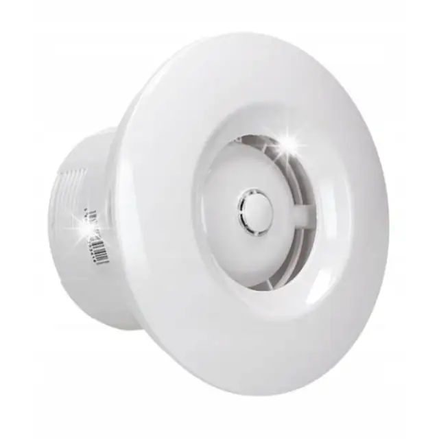 Ventilator de baie Awenta Orbit WXO100VDC, 100mm, alb, 12V DC, montaj pe perete