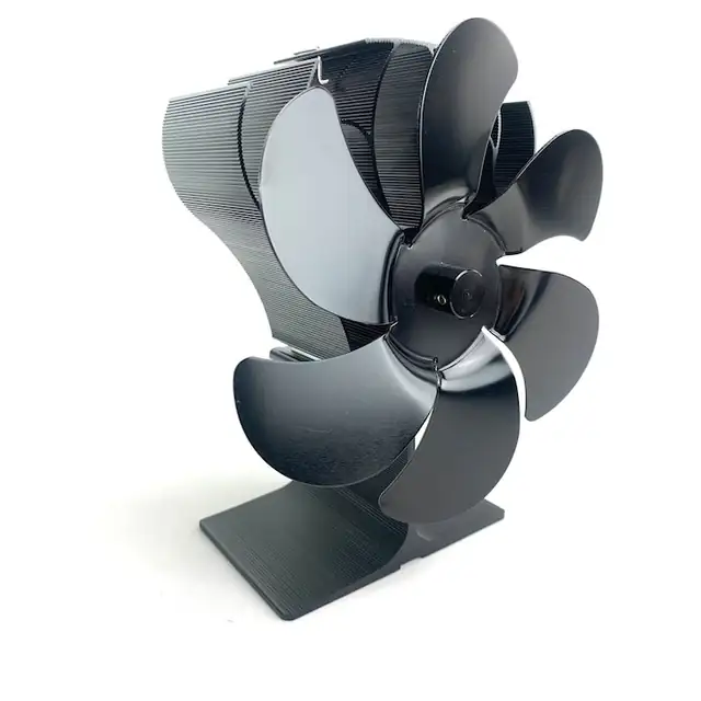 Ventilator termodinamic pentru soba 6 pale aluminiu rezistent la temperaturi inalte