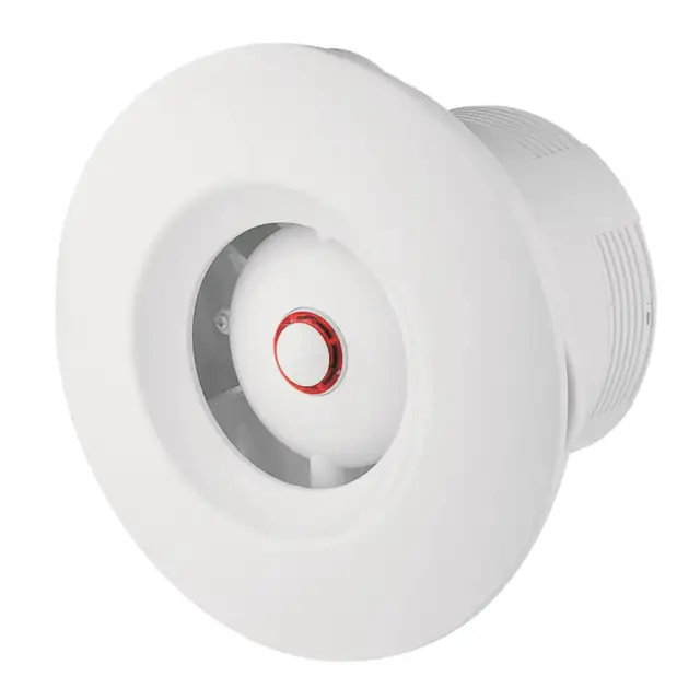 Ventilator de baie Awenta Orbit WXO100, pentru montaj in tavan, diametru 100 mm, debit 88 m³/h, zgomot 38 dB, alb