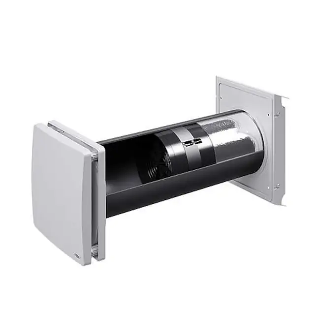 Sistem ventilatie descentralizat, Inventer, cu recuperator de caldura ceramic Smart+