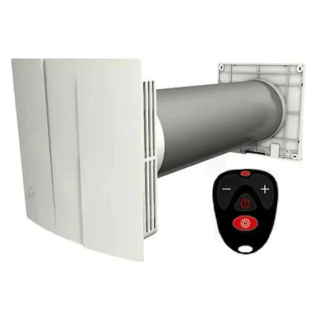 Ventilator Marley cu recuperare de caldura, MENV 180, Plastic, Alb
