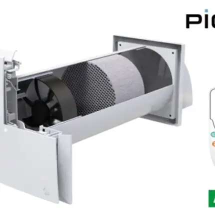 Recuperator de caldura cu ventilatie, descentralizat PICO PRO+ 30, WiFi